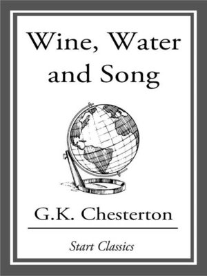 cover image of Wine, Water and Song